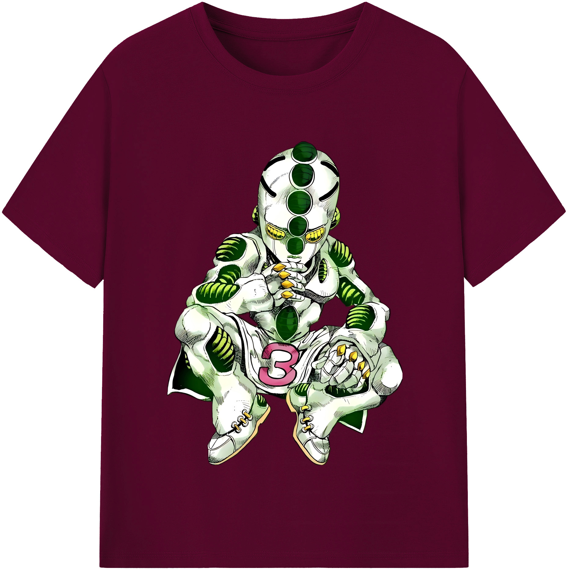 （画像用） ジョジョの奇妙な冒険 広瀨康一 JoJo's Bizarre Adventure Hirose Koichi レディースカジュアルプリントTシャツ（綿100％）